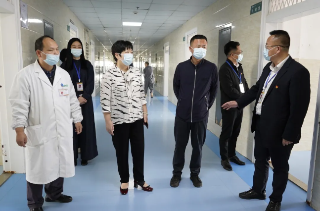 永州市民政局领导赴永州市脑科医院（永州市第二人民医院）调研特困供养患者救治工作